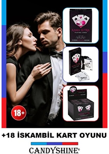 Kamasutra Oyun Kartı Kart-Kamasutra Pozisyon Fantezi Kartı