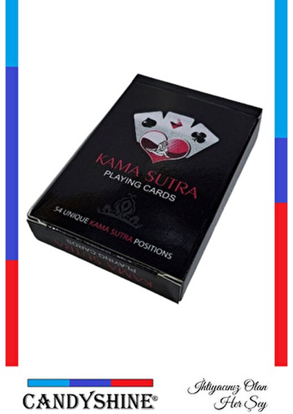 Kamasutra Oyun Kartı Kart-Kamasutra Pozisyon Fantezi Kartı