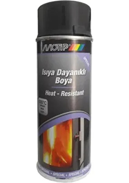Isıya Dayanıklı Sprey Boya 400 ml Siyah