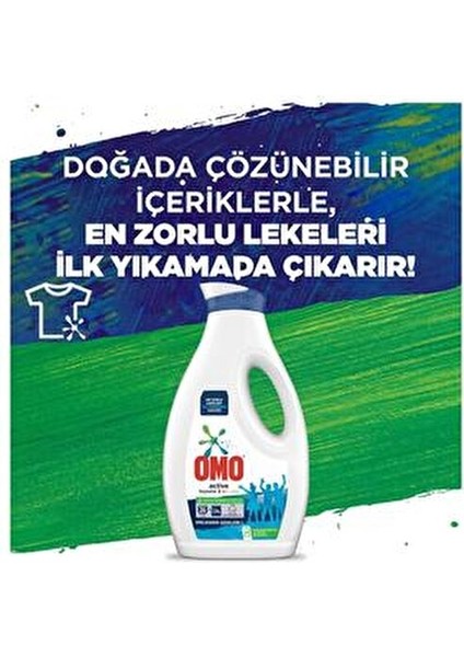 Evde Temizlik Paketi Krem AMONYAK750 Ml+Domestos 750ML+D2+ Jel 750 Ml+Omo Sıvı Active 1690ML fırsatları