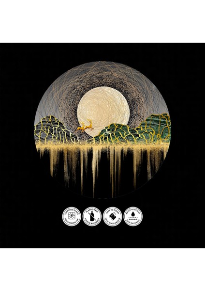 :temperli Cam Daire Tablo, Cam Tablo, Uv Baskı, CTT008 indirimleri