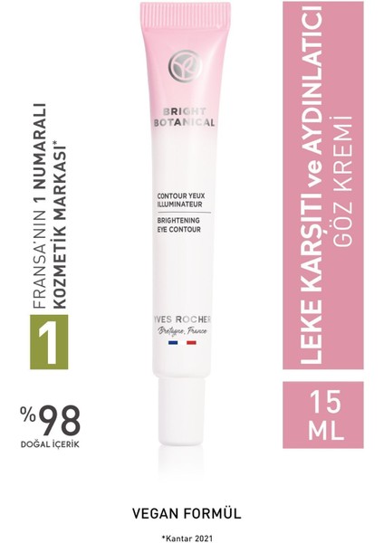Hyalüronik Asit ve E Vitamini Içeriği Ile Koyu Leke ve Morluk Karşıtı Sıkılaştırıcı Göz Kremi