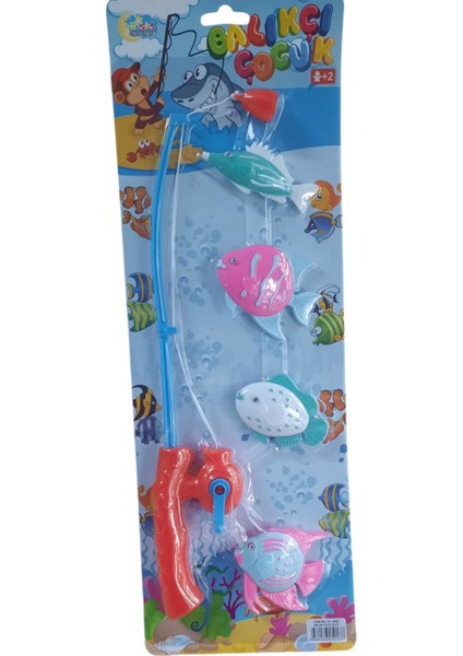 Elite Olta Balık Tutma Oyunu Oyuncak 5 Parça 1 Adet