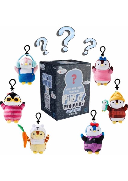 Bfs Pudgy Penguins Anahtarlık Klipsi Sürpriz Paket
