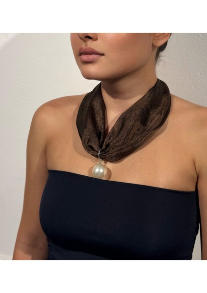 Inci Detaylı Şık Tasarım Kumaş Kolye fiyatları