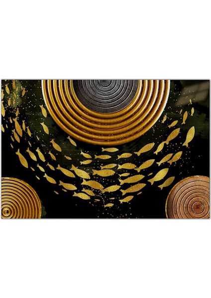 :temperli Cam Dikdörtgen Tablo, Cam Tablo, Uv Baskı, CTT009