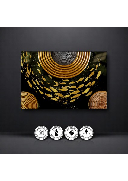 :temperli Cam Dikdörtgen Tablo, Cam Tablo, Uv Baskı, CTT009 modelleri