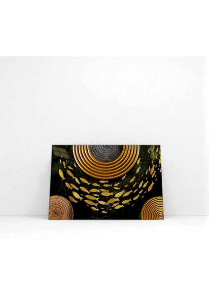 :temperli Cam Dikdörtgen Tablo, Cam Tablo, Uv Baskı, CTT009