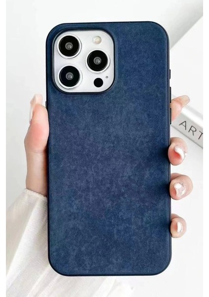 iPhone 15 Pro Max Kılıf Karen Magsafe Kapak - Lacivert