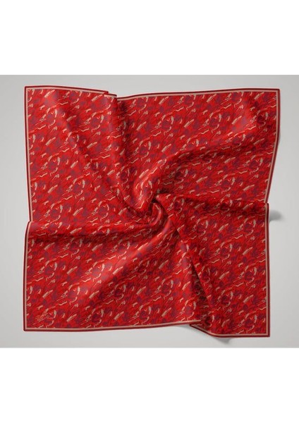 Silkhome Desenli Soft Pamuk Eşarp