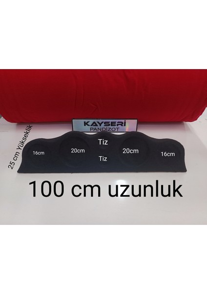 Üniversal Dik Cadde 2×20 Cm, 2×16 Cm, 2×tiz Pandizot Polyesterli Fiber Full 10 mm Mdf