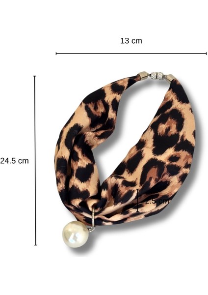 Inci Detaylı Şık Tasarım Kumaş Kolye fırsatları