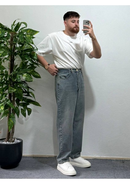 Gracht Erkek Beyaz Oversize Basic Tişört Rahat Kesim Günlük Kombinler Için Uygun Yazlık Tshirt fırsatları