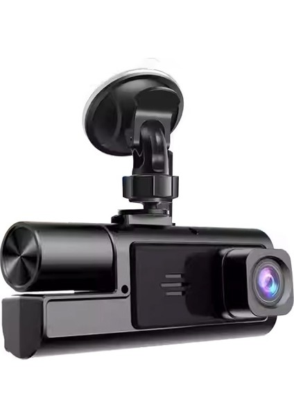 Süper Hd 1296P 3 Kameralı Araç Içi Dash Cam - G-Sensör, Geniş Açı