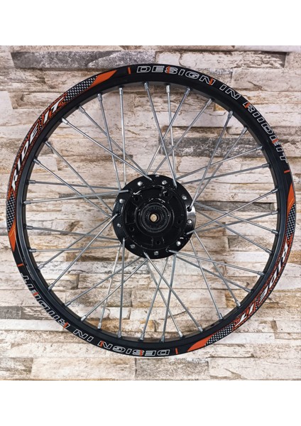 Cg Ön Jant Komple Diskli Model ve nikel milli 120 x 17 Ride It