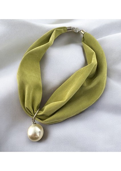 Inci Detaylı Şık Tasarım Kumaş Kolye fiyatları