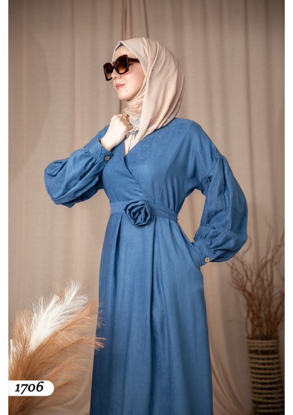 Flower Elbise 1706 modelleri