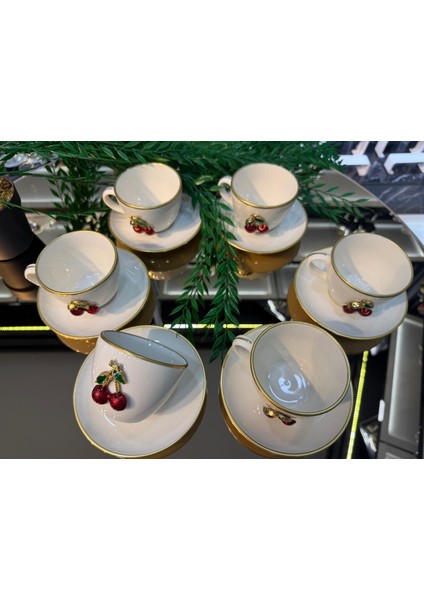 Kiraz Porselen Nescafe Bardağı modelleri