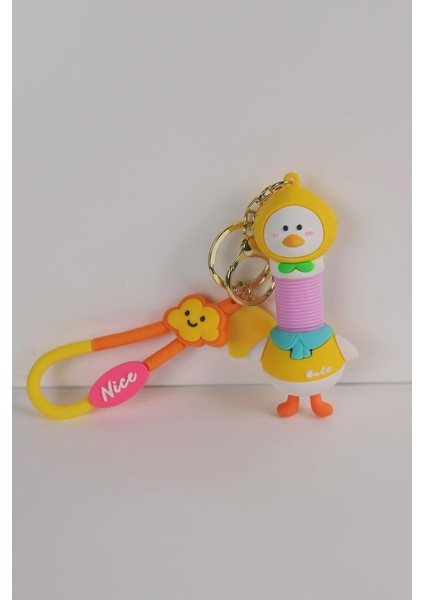 Boynu Uzayan Teleskobik Anahtarlık