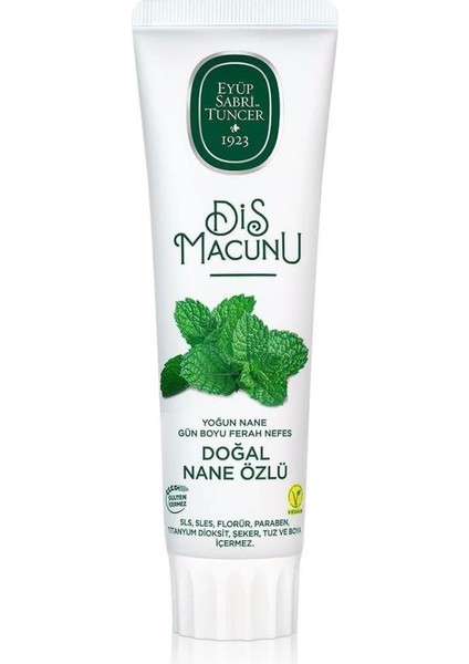 Bfs Eyüp Sabri Tuncer Doğal Diş Macunu 90 gr Nane Özlü fiyatları