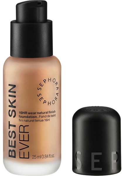 Best Skın Ever - Doğal Bitişli Fondöten, 16 Saat Kalıcı 27 P (25 Ml)