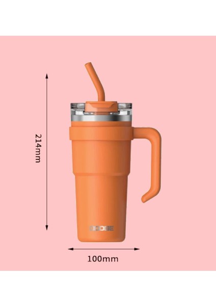 Trekking Çelik Termos Mug 750ML Turuncu fiyatları
