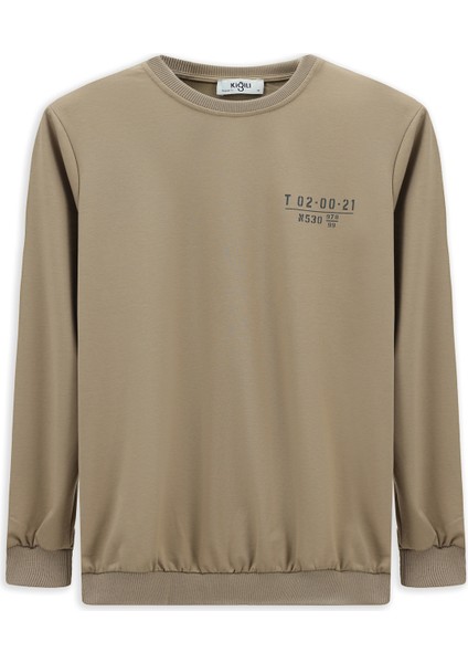 Bisiklet Yaka Regular Fit Sweatshirt modelleri