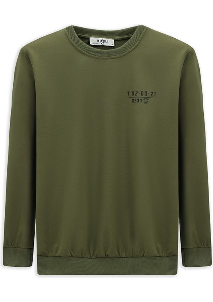 Bisiklet Yaka Regular Fit Sweatshirt modelleri