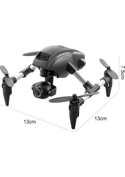 Oyuncak Mini Kameralı Başlangıç Drone Uzaktan Kumandalı Uygulama Kontrollü 720P Takla Atan Drone Tek Batarya Ile 10 Dk Uçuş modelleri