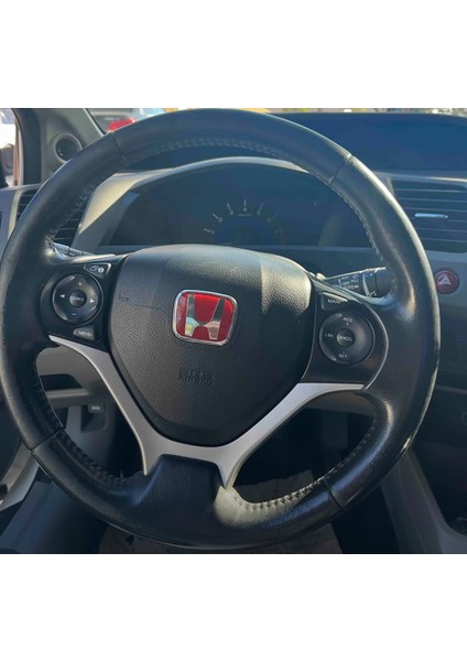 Honda Fd6, Fb7, F, Vtec2, Ies Uyumlu Kırmızı Direksiyon Logosu 5x4 cm fiyatları