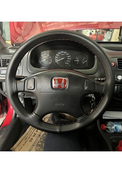 Honda Fd6, Fb7, F, Vtec2, Ies Uyumlu Kırmızı Direksiyon Logosu 5x4 cm fırsatları