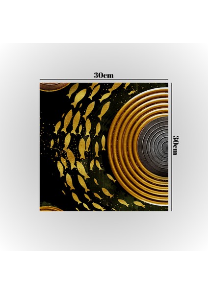 :temperli Cam Kare Tablo, Cam Tablo, Uv Baskı, CTT009