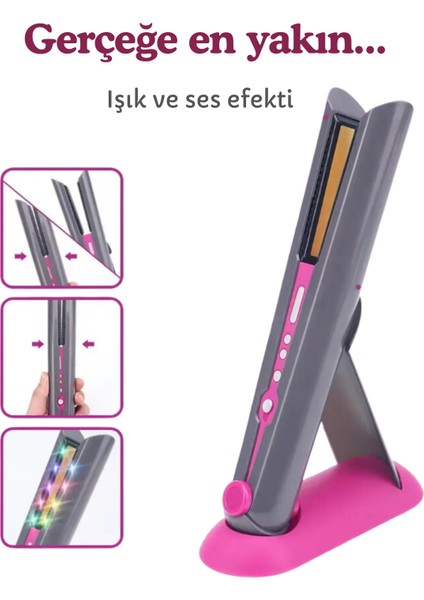 Gerçekçi Kuaför Seti Sesli Işıklı ve Hava Üfleme Teknolojisi fiyatları