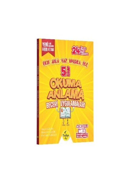 5. Sınıf Okuma Anlama Beceri Uygulamaları LGS Hazırlık İçin Tekil Ürün