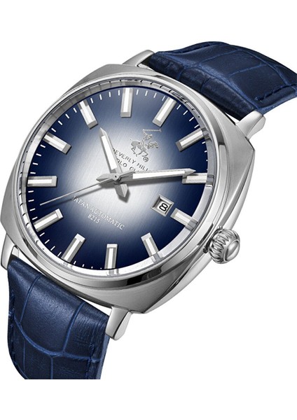 BP3687X.399 Otomatik Erkek Kol Saati | Lacivert Deri Kordon & Gümüş Kasa fırsatları