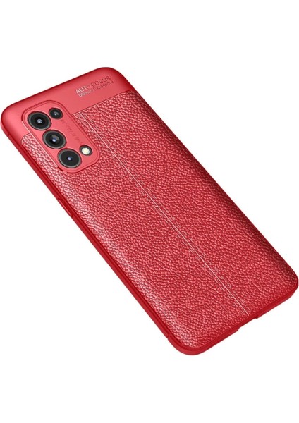 Oppo Reno 5 Pro Kılıf Auto Focus Kapak - Kırmızı fiyatları