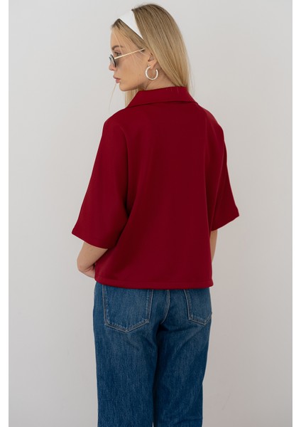 Kadın Scuba Kumaş Fermuarlı Ceket – Yapılandırılmış & Günlük Stil fırsatları