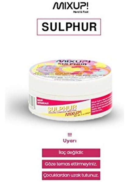 Sulphur Tırnak Bakım Yağı 3'lü Set 56 g Tırnak Etlerini Pürüzsüzleştiren Formül fırsatları