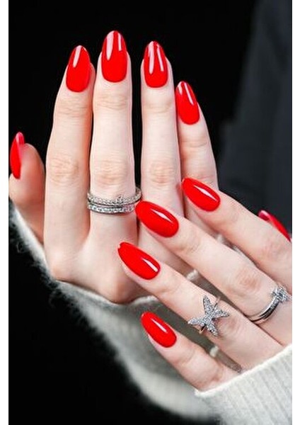 Takma Tırnak Seti 24 Adet Farklı Desen ve Renk Seçenekleri ile Zararsız Yapıştırıcı