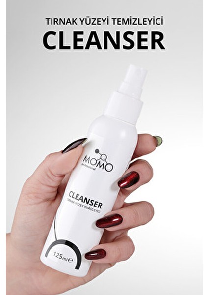 Tırnak Yüzey Temizleyici 125 Ml Kalıcı Oje İçin Güvenli ve Etkili