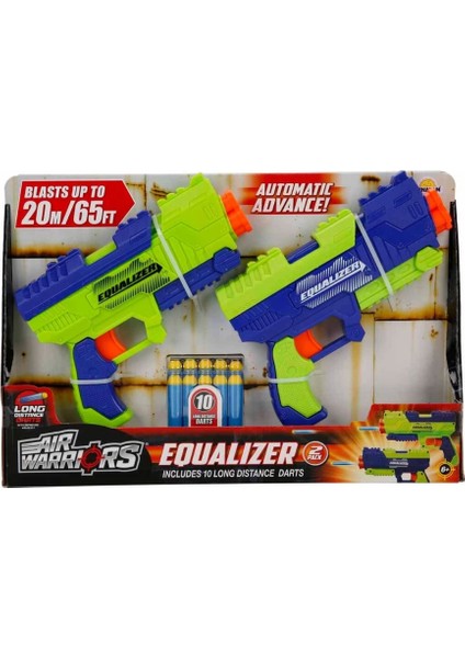 Bfs Air Warriors Equalizer 10 Mermili 2’li Sünger Dart Atan Silah 21 cm fiyatları