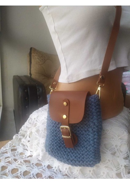 Handmade Omuz Çantası Mıknatıslı Kapama indirimleri