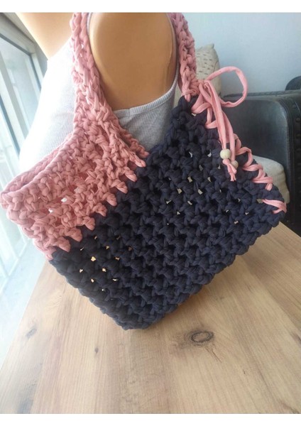 Asimetrik Yazlık File Çanta Omuz - Kol Handmade indirimleri