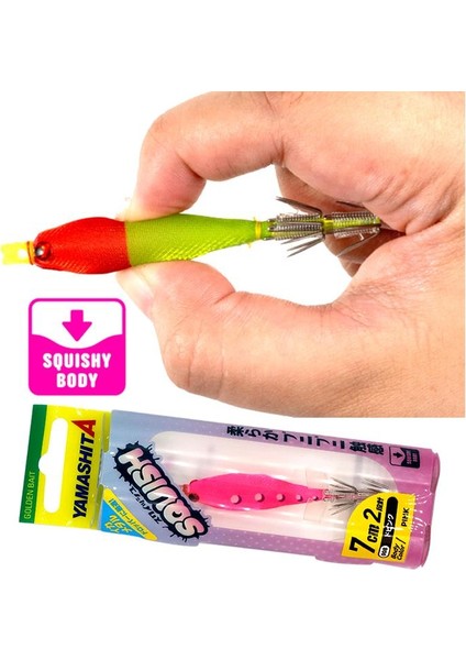 Squish 7 cm Silikon Kalamar Zokası modelleri