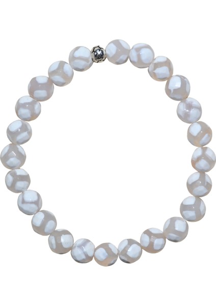 Tibet Akik Bileklik Doğaltaş 8mm