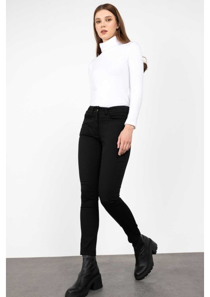 Kadın Dar Paça Pantolon 2109 Siyah fiyatları