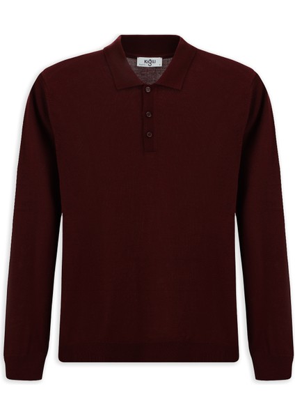 Polo Yaka Regular Fit Yünlü Triko Kazak modelleri