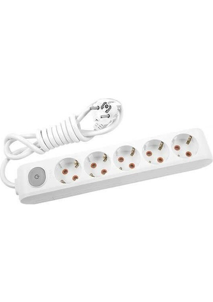 5 Li 5 mt Anahtarlı Multilet Priz