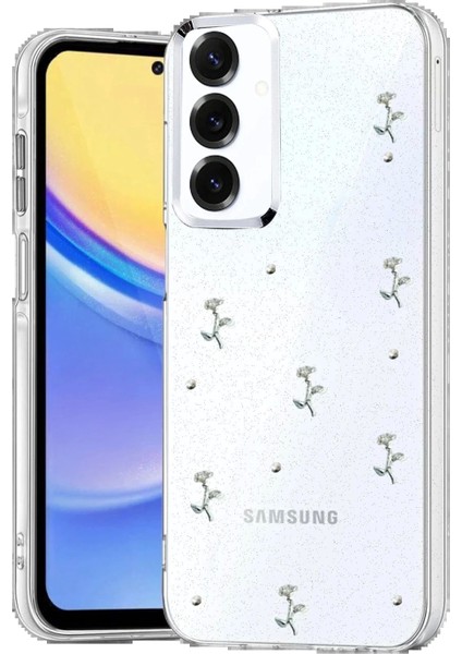 Samsung Galaxy S25 Plus Fiyonk Desenli Kapak - Desen 7