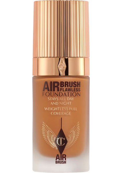 Airbrush Flawless Foundation - Tam Kapatıcı Hafif Fondöten 12 Warm (30 Ml)